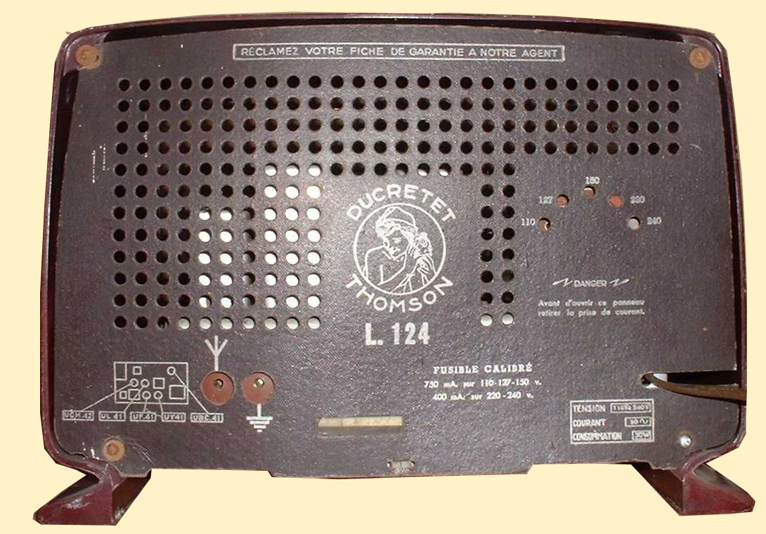 carton ducretet L124