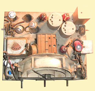 chassis vue de dessus