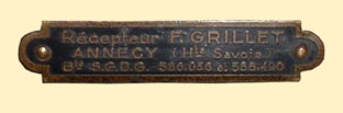 plaque signalitique
