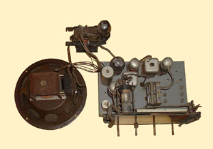 vue de dessus du chassis