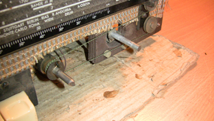 axe entrainement ficelle