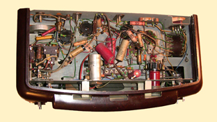 vue des composants sous le chassis