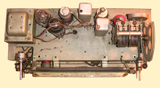vue supérieure du chassis